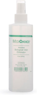 MediChoice Biological Odor Eliminator, Unscented, Pump Spray, 8 Oz, 1314OE8121 (Each of 1)