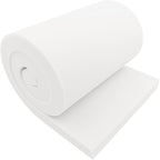 GoTo Foam 2" Height x 24" Width x 72" Length 43ILD (Firm) Upholstery Cushion Made in USA (Pack of 2)