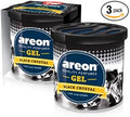 AREON Gel Can Scent. (3, Black Crystal)'