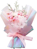 Pink Mini Dried Flowers Bouquet for Car Air Vent Clips, Car Air Outlet Perfume Decoration FlowerVent Clips Air Fresheners Interior Accessories Automotive