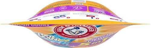 Arm & Hammer Plus OxiClean With Odor Blasters Laundry Detergent 5-IN-1 Power, 42 count (Packaging may vary) (Pack of 2)