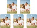 Personalized Air Freshener for Car - Double Sided Photo Custom Car Scents Air Freshener, Gift for Valentine’s Day Birthday Ideal for Car Wardrobe Bathroom Hanging Ornaments (Rectangle 5pcs)