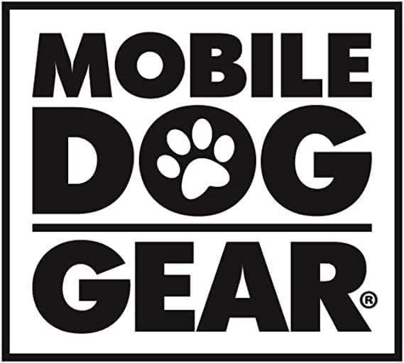 Mobile Dog Gear Week Away Dog Travel Bag (12"x6"x11", Heathered Gray) - Includes 2 Pet Food Storage Containers + 2 Collapsible Dog Water Bowls - Airline Approved Accessories, Great for Weekend Trips