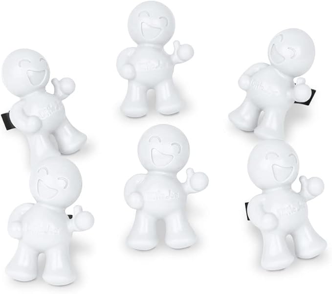 Little Joe 96401-6PK New Car Scent Car Air Freshener Vent Clip, Fights Odors for up to 45 Days, Long-Lasting Freshness, Cute Car Odor Eliminator, Pack of 6