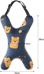 Car Travel Pillow for Kids Adults X-Shaped Car Sleeping Head Support Soft Neck Pillow Head and Body Support Travel Pillow Cushion for Car Seat Pillow Car Aircraft Travel Pillow Headrest for Road Trips