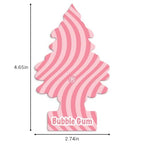 LITTLE TREES Car Air Freshener | Hanging Tree Provides Long Lasting Scent for Auto and Home | 24 Air Fresheners |Bubble Gum