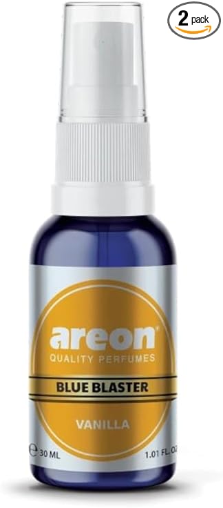 AREON Car Air Fresheners Spray Vanilla, Pack of 2