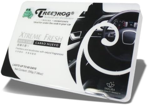 Auto Dynasty TreeFrog Xtreme Fresh Under-The-Car Natural Air Freshener, (New Car Scented)