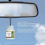 Yankee Candle Car Jar Ultimate Hanging Air Freshener, 3-Pack Set (Sparkling Cinnamon, Christmas Cookie, Balsam & Cedar) – Up to 90 Days of Fragrance (Variety Pack)