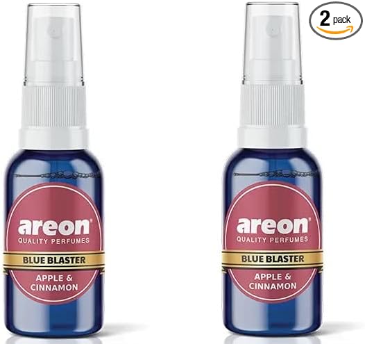 AREON Car Air Fresheners Spray Apple&Cinnamom, Pack of 2