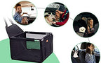 SWIHELP Dog Car Seat Puppy Portable Pet Booster Car Seat with Clip-On Safety Leash and Stable Fram, Anti-Collapse,Perfect for Small Pets