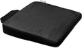 Yupbizauto New Breathable Comfortable Ergonomic Wedge Car Seat Office Chair Back Support Cushion (Black Syn Leather)