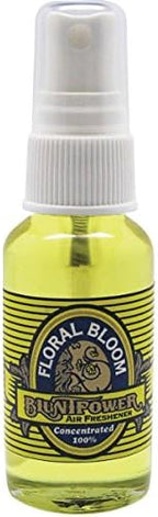 BluntPower (Floral Bloom, 1 Pack) Concentrated Air Freshener for Room and Car Spray - Oil-Based Diffuser Spray Bottle - Long-Lasting Bathroom Spray, Car Freshener, & Odor Eliminator Spray