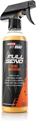 P & S Professional Detail Products Off Road Full Send Total Dressing - Restores Rubber, Plastic, Vinyl & Leather with UV Protection - 16 oz Spray