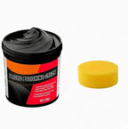 Car Interior Plastic Restorer Black, 5.3 Oz Car Trim Restorer with Sponge Applicator, Long-Lasting Waterproof Formula to Restore Faded Plastic & Rubber for Automotive