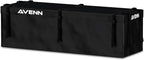 AVENN ARKSEN Roof Top Luggage Storage Bag for 23'' x 64'' Skinny Baskets 14 Cubic Feet (62.2''L x 21.26''W x 18.11''H) with 10 Straps Anti-Slip Mat 8 Door Hooks All Vehicles with/Without Rack, Black