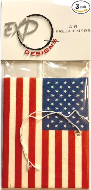 American Flag Freshener