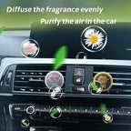 DAYUJIAN Cartoon Car Air Fresheners Astronaut Automotive Air Outlet Cute Car Diffuser Creative Glowable Car Perfume Decoration Aromatherapy Ornament Car Vent Accessories