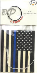 Blue Line American Flag Air Freshener