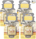 Yankee Candle Car Jar Ultimate, Vanilla Cupcake, 0.96 OZ (Pack of 6)