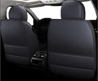 Car Seat Covers Full Set,Automotive seat Covers for Cars,Waterproof Leather seat Covers with Fixed Lumbar Support,Universal Fit for Most Cars,SUV,Trucks and Sedans