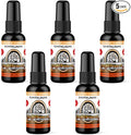 BluntPower (Cantaloupe, 5 Pack) Concentrated Air Freshener - Premium Oil Based Air Freshener Spray For Home and Car - Long-Lasting Bathroom Spray, Car Freshener, & Odor Eliminator Spray