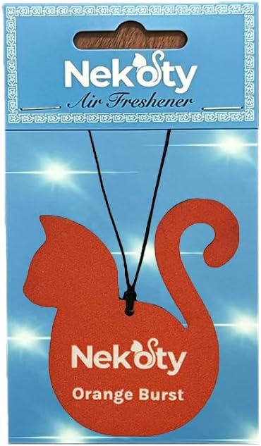 Air Fresheners | Hanging Air Fresheners for Home or Car (Orange Burst)