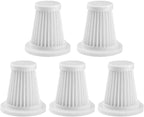 Car Vacuum Cleaner Original Filter Set, 5 HEPA Filter, Adapted to IYOFINE V8 Plus/ST-6653 Plus Handheld Vacuum Cleaners,Robust and Durable, Washable 5 PCS (5 Pack)
