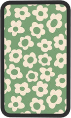 Vintage Groovy Flowers Auto Center Console Cover Pad Car Armrest Seat Box Cover Cushion Universal for Most Vehicle SUV Truck Car Accessories Decor