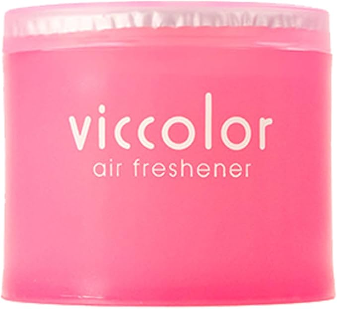 2-pack Viccolor Peach & Kiss (Fresh Peach Scent with Floral Bouquet Fragrance) High Quality Luxury Air Freshener JDM Genuine Diax Japan for Home/office/Car/Auto/Rv