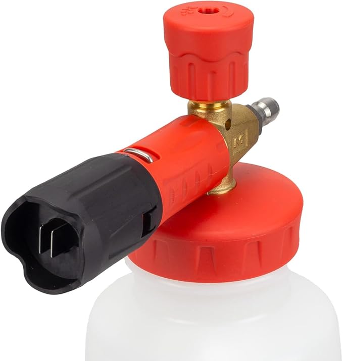 Maxshine Universal Snow Master Foam Cannon - 1/4” Quick Connect, High-Pressure Washer Gun - Ideal for Washing Cars, Trucks, SUVs, RVs & More - Creates Thick Foam, Speeds Up Cleaning, Reduces Wash Time