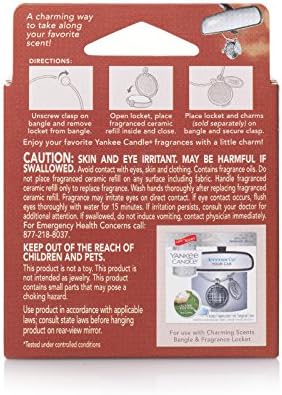 Yankee Candle Charming Scents Car Air Freshener Refill, Leather