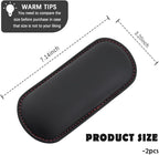 2PCS Car Door Armrest Pads,Soft Leather+Memory Foam Car Knee Pads for Arm Support&Protect Elbow and Knee,Universal Car Elbow Pads Car Accessories Interior for Most Vehicles (Black)