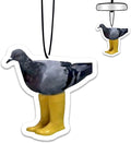 1PCS Car Air Fresheners,Rain Shoes Pigeon Car Air Fresheners for Cute Mirror Freshener Mirror Scented Hanging Cute Car Accessories Decor Interior Home,Rain Shoes Pigeon Gifts for Women Men Friends