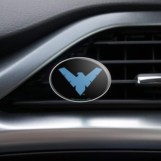 Batman Nightwing Logo Car Air Freshener Vent Clip