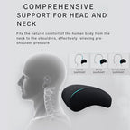 Car Headrest Neck Pillow Support Ergonomic, with Valve Stem Covers Accessory for Driving Seat Fatigue Relief Compatible with Model S X 3 Y & Cybertruck - 1 Piece
