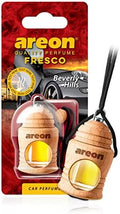 AREON Fresco FRTN14 Hanging Car and Home Air Freshener, Beverly Hills (Pack of 3)