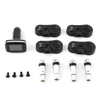 Car TPMS Kit, Universal Car Intelligent TPMS Cigarette Lighter Tire Pressure Monitoring System with 4 Internal Sensors