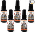 BluntPower (Peach, 5 Pack) Concentrated Air Freshener - Premium Oil Based Air Freshener Spray For Home and Car - Long-Lasting Bathroom Spray, Car Freshener, & Odor Eliminator Spray