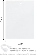 25 Pieces Sublimation Air Freshener Blanks, Air Freshener Sheets Felt,Car Scented Hanging Sheets Felt With 25 PCS Bags and Elastic Rope for DIY Car Interior Decor and Your Home