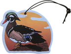 ThatsRad Car Air Freshener Duck Fly Fishing Fish Hunting Stocking Stuffer (One Size, Wood Duck/Cedar Scent)