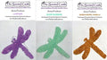 3 Pack Dragonfly Car Air Fresheners - Lavender, Olive Blossom, Sandalwood Vanilla