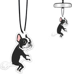 1PCS Car Air Fresheners,Dog Car Air Fresheners for Cute Mirror Freshener Mirror Scented Hanging Accessories,Dog Automobile Accessories Decor Interior Home,gifts for Women Men Friends Wife