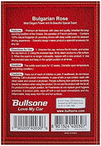 Bullsone Grasse L'esterel, Natural Car Air Fresheners, Luxury Car Perfume - Bulgarian Rose Scent (2 Pack)