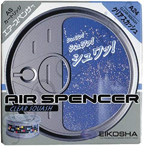 Eikosha AIR Spencer [ Made in Japan ] CS-X3 CSX3 A/S AS Cartridge Freshener JDM ((A24) Clear Squash)