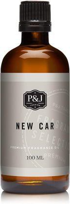 P&J Trading Fragrance | New Car Oil 100ml - Candle Scents for Candle Making, Freshie, Soap Making Supplies, Diffuser Oil Scents