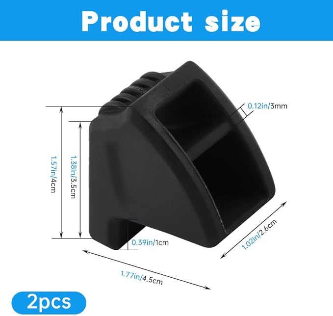 2pcs Air Freshener Adapter for 2025-2026Tesla New Model Y Juniper,2025Tesla Model 3 Air Vent Clip,Air Fresheners Vent Clips Adapter,Air Freshener Diffuser Holder(Air Fresheners NOT Included)