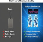 PumpCar car air freshener 2-piece double-sided vegeta Instinct hanging cherry-scented for rearview mirror Car Interior Accessories Household Gifts…