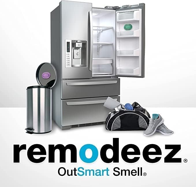 remodeez Trash Can Deodorizer and Odor Eliminator, Activated Charcoal Bags, Charcoal Air Purifiers, Odor & Moisture Absorber (2pack)