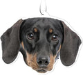 Spoontiques Dachshund Air Freshener (3pk) - Dog Themed Car Interior Accessories & Essentials - Hanging Deodorizer, Long-Lasting Fragrance (New Car Scent)